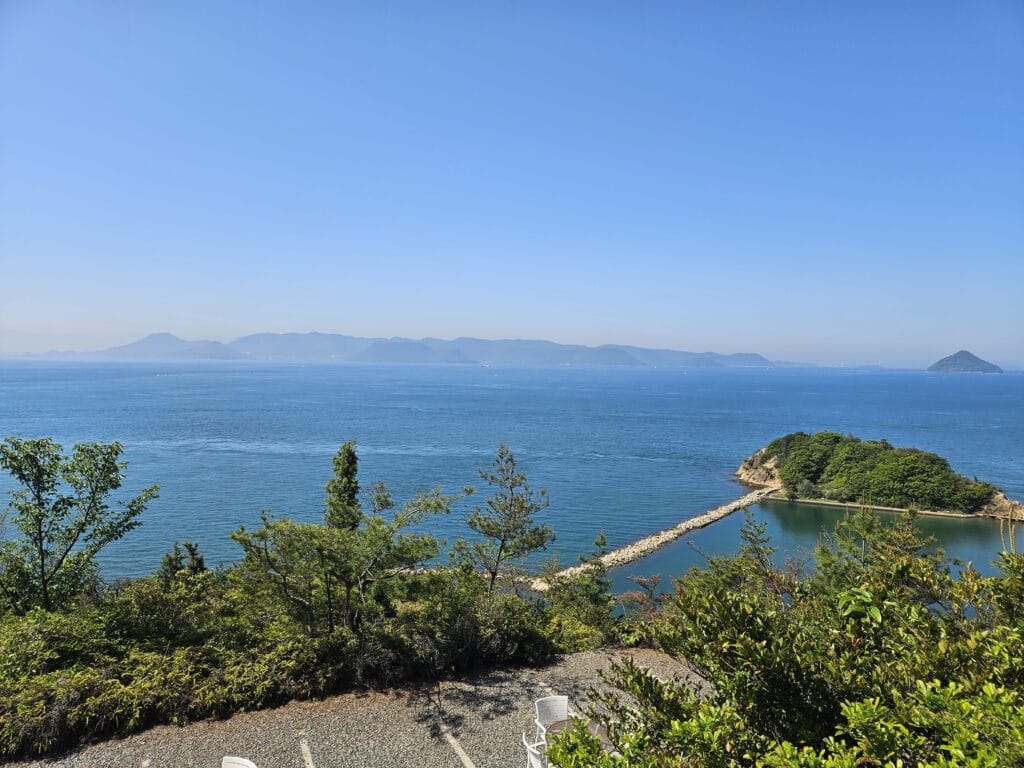 The view in Naoshima is fantastic!