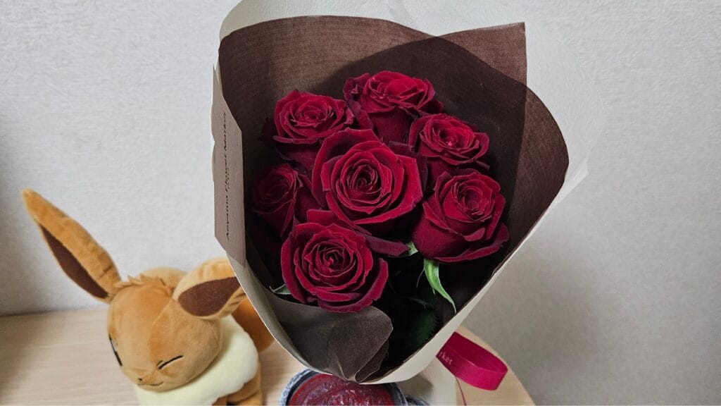 flowers rose with evie