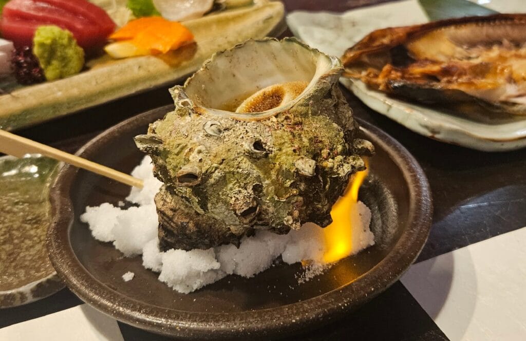 Robatayaki shellfish